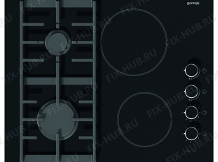 Плита (духовка) Gorenje KC621USC (442690, KVK61S-1V) - Фото